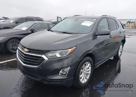 2018 Chevrolet Equinox Lt из США, поврежденный, VIN 2GNAXJEV7J6351577